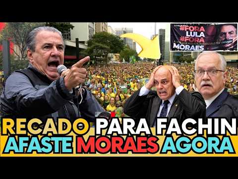 🚨 MALAFAIA FAZ DISCURSO PESADO E MANDA RECADO A FACHIN SOBRE MORAES "AFASTE, PELO BEM DO SUPREMO"