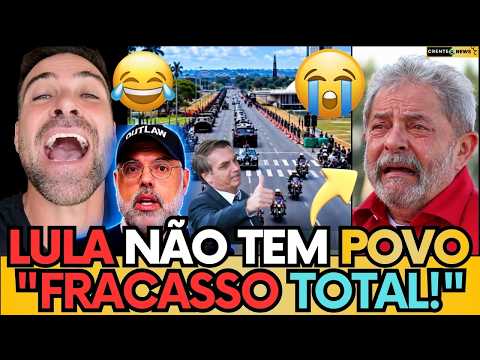 🚨 VERGONHOSO! 7 DE SETEMBRO DE LULA ESVAZIADO VIRA CHACOTA NAS REDES