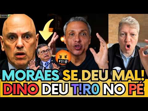 🚨B0MB4:GAYER, VAN HATTEM REAGEM A DECISÃO DE FACHIN CONTRA MENDONÇA E DINO "MORAES SE DEU MUITO MAL"