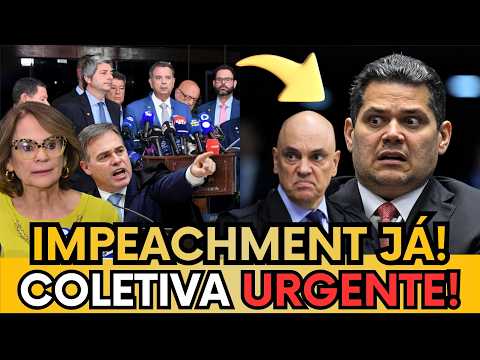🚨URGENTE: SENADOES PEDEM IMPEACHMENT DE MORAES E ALCOLUMBRE, ASSISTA AO VIVO! 1 🚨URGENTE: SENADOES PEDEM IMPEACHMENT DE MORAES E ALCOLUMBRE, ASSISTA AO VIVO!