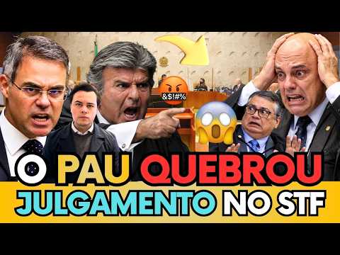 🚨AO VIVO: DESCUBRA O QUE VAI ACONTECER COM MORAES? EMPATE EM 4X4 NO PLENÁRIO, FLÁVIO DINO PEDE VISTA