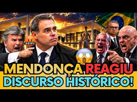 🚨MENDONÇA VAI PRA CIMA DE MORAES, DINO E GILMAR MENDES COM "NOVAS CONVERSAS VAZADAS COM VOCARO"