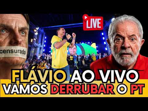 🚨 FLÁVIO BOLSONARO AO VIVO: “O BRASIL VAI VENCER!” LULA ESTÁ DESESPERADO 1 🚨 FLÁVIO BOLSONARO AO VIVO: “O BRASIL VAI VENCER!” LULA ESTÁ DESESPERADO