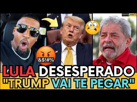 🚨 LULA X TRUMP: CLIMA EXPLOD3! INFLUENCIADOR DE DIREITA DETON4 PRESIDENTE APÓS DECLARAÇÃO
