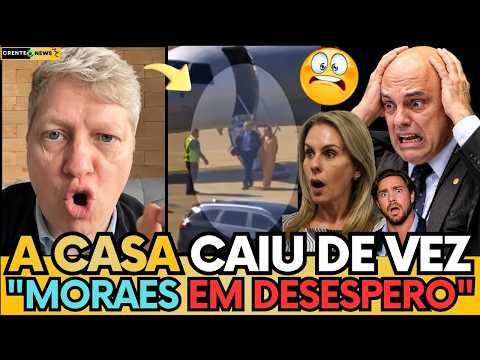 🚨 URGENTE! VÍDEO EXPÕE MORAES DESCENDO DE JATINHO LIGADO A VORCARO COM A ESPOSA