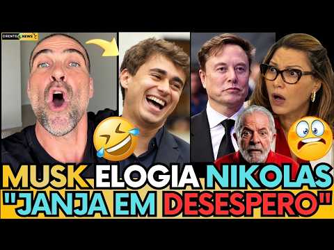 🚨 ELON MUSK RESPONDE NIKOLAS FERREIRA! O MUNDO FICOU EM CHOQUE COM ISSO!
