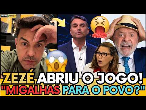 🚨 ZEZE DI CAMARGO HUMILHOU LULA “NINGUÉM FICA GRANDE COM ESMOLA!”