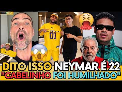 🚨 GIGANTES! NEYMAR E NIKOLAS VIRALIZAM COM VÍDEO DO 22 APÓS POLÊMICA COM MC CABELINHO!
