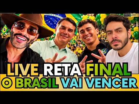 🇧🇷 ÚLTIMA HORA! FLÁVIO, NIKOLAS  E GUSTTAVO LIMA REAGEM AO CENÁRIO POLÍTICO: ASSISTA!