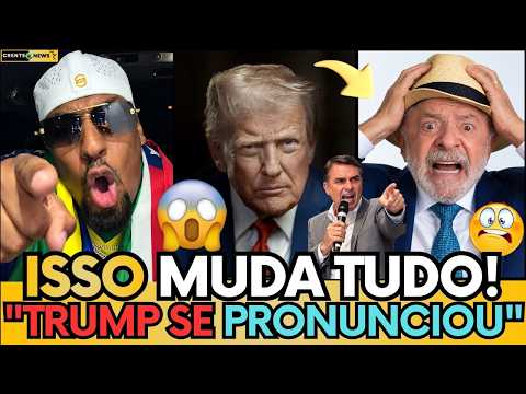 🚨URGENTE! TRUMP QUEBRA O SILÊNCIO SOBRE AS ELEIÇÕES NO BRASIL: “PARECEU FЯ4UDAD4!” 1 🚨URGENTE! TRUMP QUEBRA O SILÊNCIO SOBRE AS ELEIÇÕES NO BRASIL: “PARECEU FЯ4UDAD4!”