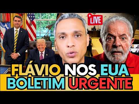 🚨BOLETIM DA MANHÃ: GAYER REVELA DESESPERO DE LULA APÓS FUGA DE FLÁVIO PARA OS EUA "TRUMP VAI AGIR?" 1 🚨BOLETIM DA MANHÃ: GAYER REVELA DESESPERO DE LULA APÓS FUGA DE FLÁVIO PARA OS EUA "TRUMP VAI AGIR?"