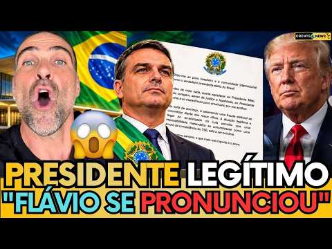 🚨 REVIRAVOLTA! FLÁVIO BOLSONARO SE DECLARA PRESIDENTE ELEITO DO BRASIL! 1 🚨 REVIRAVOLTA! FLÁVIO BOLSONARO SE DECLARA PRESIDENTE ELEITO DO BRASIL!