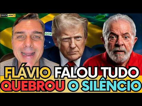 🚨 PRONUNCIAMENTO URGENTE! FLÁVIO BOLSONARO FALA DOS EUA E FAZ DECLARAÇÃO EXPLOSIVA!