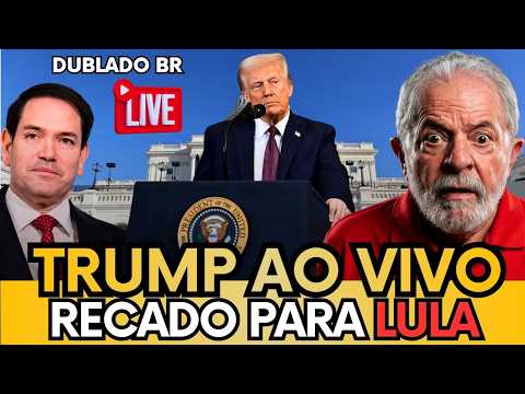 🚨DUBLARO BR: TENSÃO MÁXIMA: TRUMP MANDA RECADO PARA LULA E EMBAIXADA DOS EUA FECHA AS PORTAS
