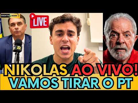 🚨AO VIVO: NIKOLAS FERREIRA FAZ LIVE URGENTE "AMANHÃ É O DIA,NÓS VAMOS TIRAR O PT DE LULA" 1 🚨AO VIVO: NIKOLAS FERREIRA FAZ LIVE URGENTE "AMANHÃ É O DIA,NÓS VAMOS TIRAR O PT DE LULA"