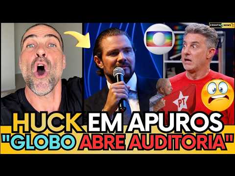 🚨URGENTE: A CASA CAIU? GLOBO VIRA AS COSTAS PARA LUCIANO HUCK