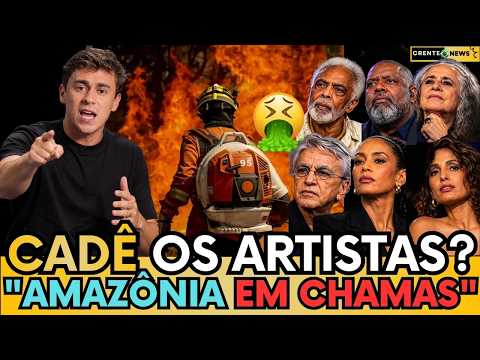 🚨 “SALVE A AMAZÔNIA?” NIKOLAS QUESTIONA E DESTRÓ1 ARTISTAS APÓS CRISE DAS QUEIMADAS! 1 🚨 “SALVE A AMAZÔNIA?” NIKOLAS QUESTIONA E DESTRÓ1 ARTISTAS APÓS CRISE DAS QUEIMADAS!