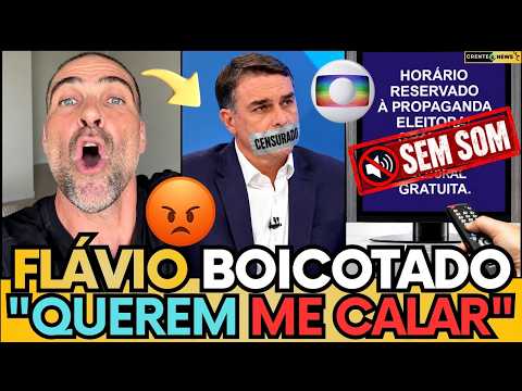 🚨FLÁVIO BOLSONARO DENUNCIA PROPAGANDA SEM SOM! O QUE ESTÁ ACONTECENDO? 1 🚨FLÁVIO BOLSONARO DENUNCIA PROPAGANDA SEM SOM! O QUE ESTÁ ACONTECENDO?