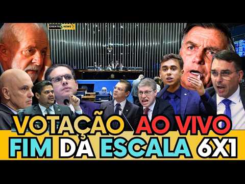 🚨AO VIVO! SENADORES DISCUTEM O FIM DA ESCALA 6X1 — MUDANÇA PODE AFETAR MILHÕES DE TRABALHADORES! 1 🚨AO VIVO! SENADORES DISCUTEM O FIM DA ESCALA 6X1 — MUDANÇA PODE AFETAR MILHÕES DE TRABALHADORES!