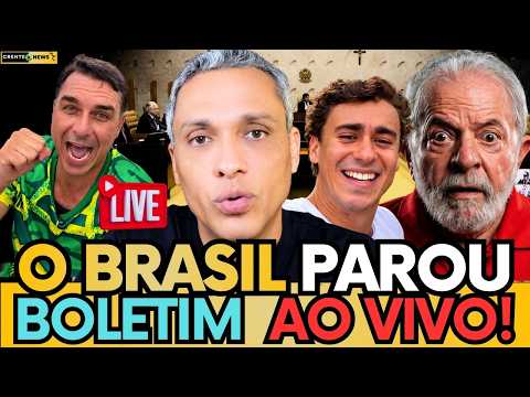 🚨 BOLETIM DA NOITE! FLÁVIO ARRASTA MULTIDÕES E SURPREENDE O BRASIL! "ESQUERDA EM DESESPERO!"
