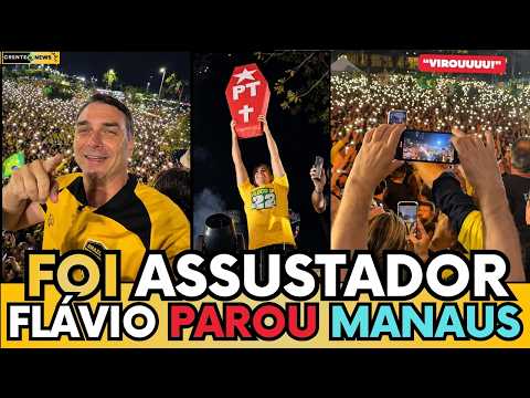 🚨 INCRÍVEL!! BLOQUINHO DO 22 EXPLODE EM MANAUS! FLÁVIO ARRASTA MULTIDÃO! 🇧🇷