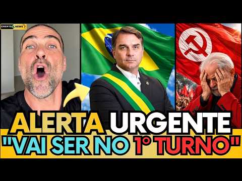 🚨 “A HORA É AGORA!” PILHADO PEDE VOTO ÚTIL EM FLÁVIO BOLSONARO NO 1º TURNO