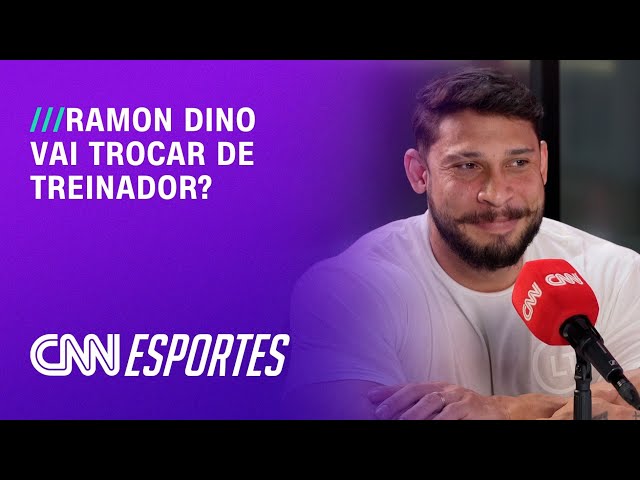 Ramon Dino vai trocar de treinador? Fisiculturista projeta futuro | CNN ESPORTES