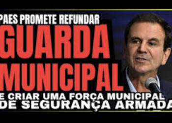 Eduardo Paes, anunciou a criação da Força Municipal de Segurança na Cidade do Rio