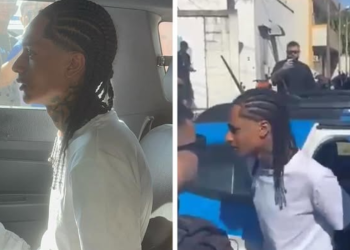 Oruam é preso na Barra da Tijuca e levado para delegacia no Rio
