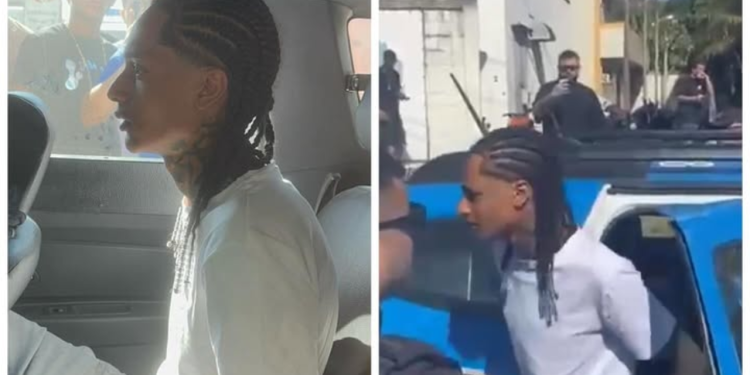 Oruam é preso na Barra da Tijuca e levado para delegacia no Rio