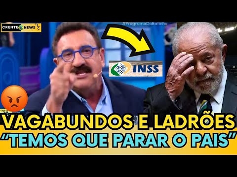 🤬 “VOCÊS SÃO UNS MALDITOS, LADRÕES” RATINHO LAVOU A ALMA DO POVO E EXPÔE ROUBALHEIRA NO INSS!