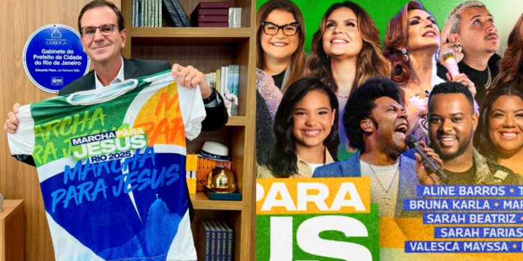 PAES INVESTE PESADO NA MARCHA PARA JESUS “RIO CAPITAL MUNDIAL DA FÉ” 