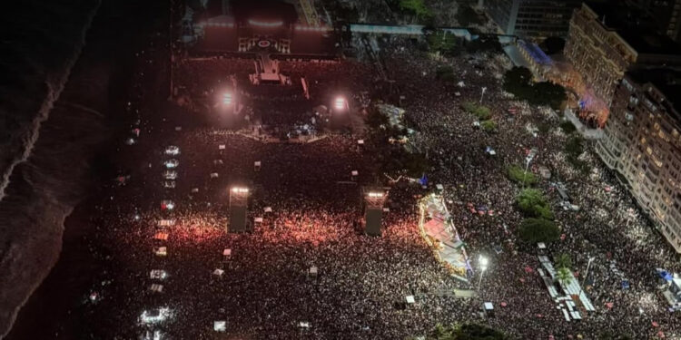 Show de Lady Gaga injeta R$ 600 milhões na economia do Rio