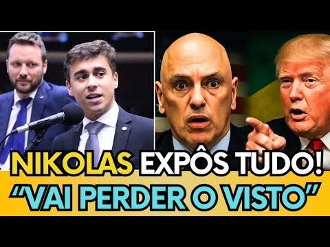 💣 BOMBA: NIKOLAS FERREIRA MANDOU RECADO QUENTE PARA MORAES, DESCUBRA O QUE VAI ACONTECER?#bolsonaro
