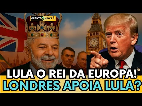 📉 LULA EM QUEDA NO BRASIL, MAS EM ALTA EM LONDRES?
