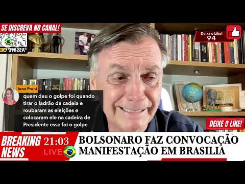 🛑 BOLSONARO E TRUMP FALAM SOBRE O FUTURO DO BRASIL: “NÃO PODE VIRAR VENEZUELA!”