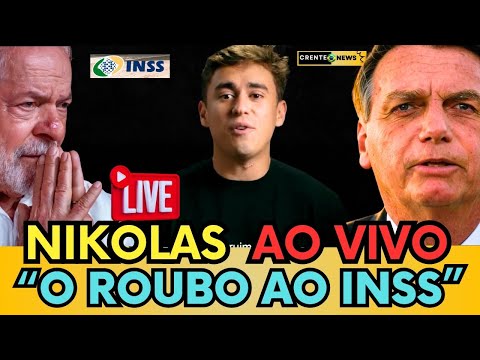 🚨AO VIVO: NIKOLAS REVELA A VERDADE SOBRE O ROUBO NO INSS NO GOVERNO LULA! #politica #bolsonaro