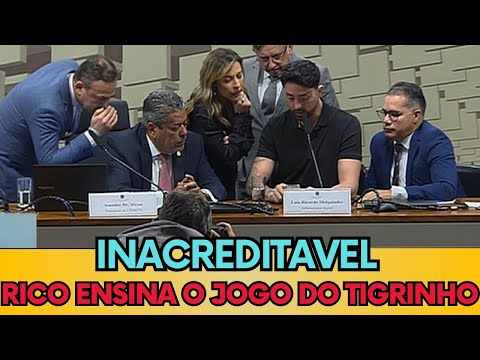🚨💼 RICO Explica na CPI o Jogo do Tigrinho: Entenda as Implicações Políticas!