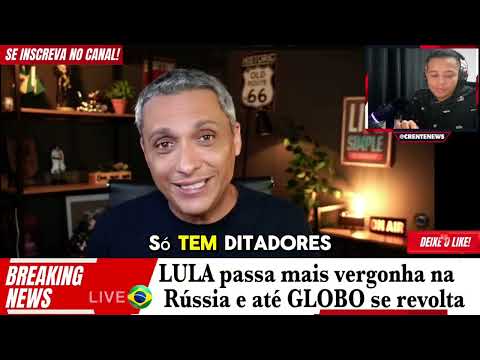 🚨💥 GUSTAVO GAYER “LULA SE ALIOU À DIREITA AO SE JUNTAR COM O PT” DIZ A GLOBO!