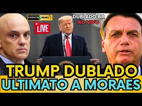 🚨AO VIVO: TRUMP FAZ PRONUNCIAMENTO PARA MILHARES DE MILITARES !- TRUMP DUBLADO BR #bolsonaro #trump