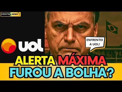 🔥 BOLSONARO ENFRENTA O UOL E FURA A BOLHA! CITA PITOLI E EXPÕE VERDADES AO VIVO!
