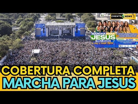 MARCHA PARA JESUS 2025 ! RIO CAPITAL MUNDIAL DA FÉ #crentenews #marchaparajesus