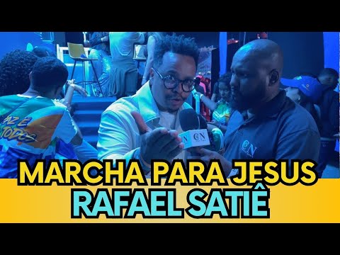 🚨 O RIO É DE JESUS! RAFAEL SATIÊ FALA TUDO NA MARCHA PARA JESUS!