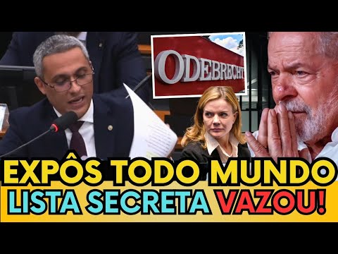 🚨 GAYER REVELA LISTA DA ODEBRECHT COM NOMES DE LUL4 E GLEISI E IRMÃO DO LULA! #política #bolsonaro