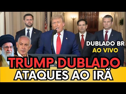 URGENTE: Trump faz pronunciamento sobre os ataques americanos ao Irã