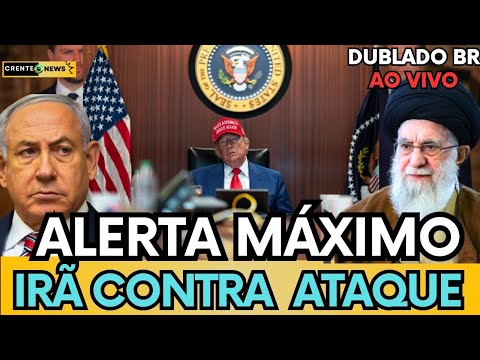 🚨URGENTE: IRÃ CONTRA ATACA ISRAEL E E TENSÃO MUNDIAL AUMENTA  - O QUE VAI ACONTECER?#bolsonaro