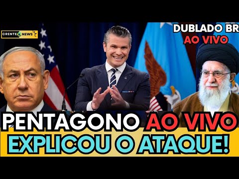 🚨URGENTE: COMANDANTE DO PENTAGONO SE PRONUNCIA E EXPLICA ATAQUE CONTRA O IRÃ, O QUE VAI ACONTECER?