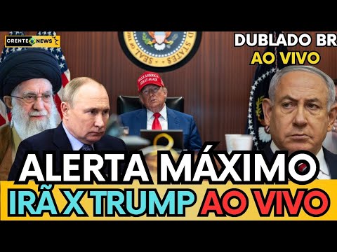 🚨IRÃ DESAFIA TRUMP E PEDE AJUDA: PUTIN ENTROU NO JOGO? CONFLITO GLOBAL SE APROXIMA!#trump #israel