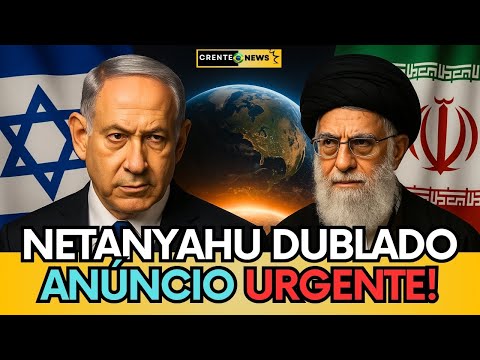🚨 NETANYAHU FAZ PRONUNCIAMENTO URGENTE E MANDA RECADO PARA POPULAÇÃO DO IRÃ "NÃO VAMOS PARAR