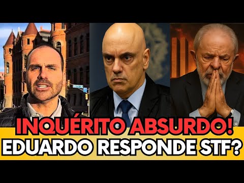 🚨 URGENTE! EDUARDO BOLSONARO FAZ DENÚNCIA GRAVE EM ENTREVISTA!